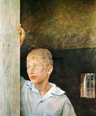 Alden J Weir Albert s Son oil painting image